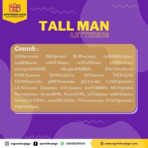 Tall man Lettering